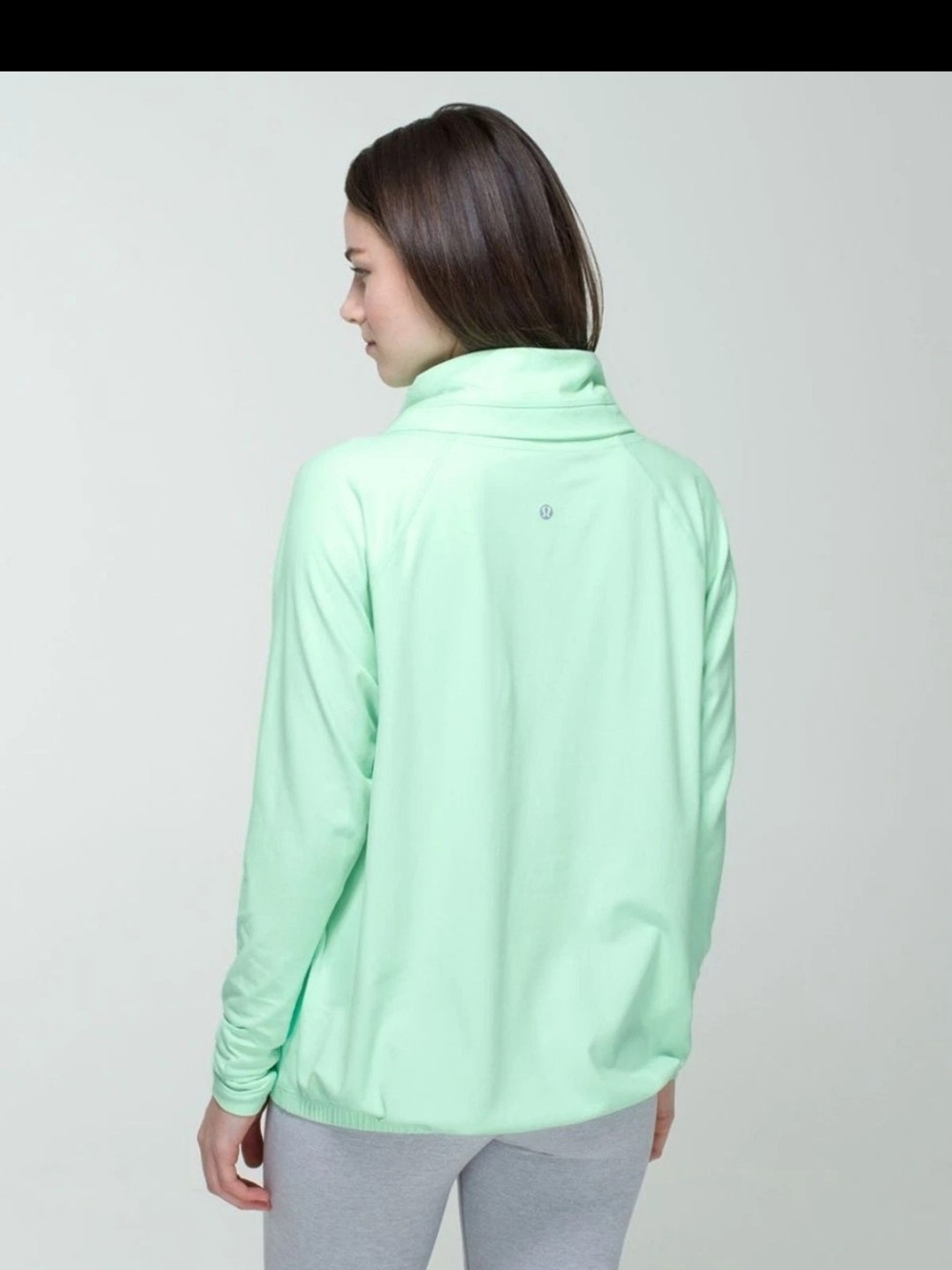 lululemon Healthy Heart Mint Green Lightweight Long-Sleeve Shirt Size 10?